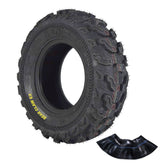 Kenda Bearclaw EX K573 - 21x7-10 Front Tire for All Terrain (ATV), UTV, and Side by Side (SxS) Vehicles with TR-6 Inner Tube - Bear Claw EX 21x7x10